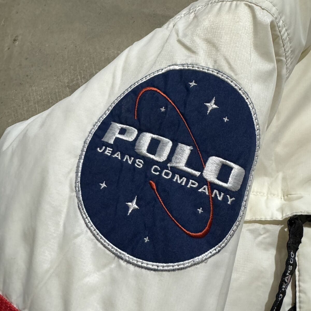 Vintage Polo Jeans Company NASA Astronaut Puffer Jacket Sz Vintage Polo Jeans Company NASA Astronaut Puffer Jacket Sz