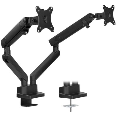 Mount-It Adjustable Monitor Mount Up to 32'' Black (MI-2672)