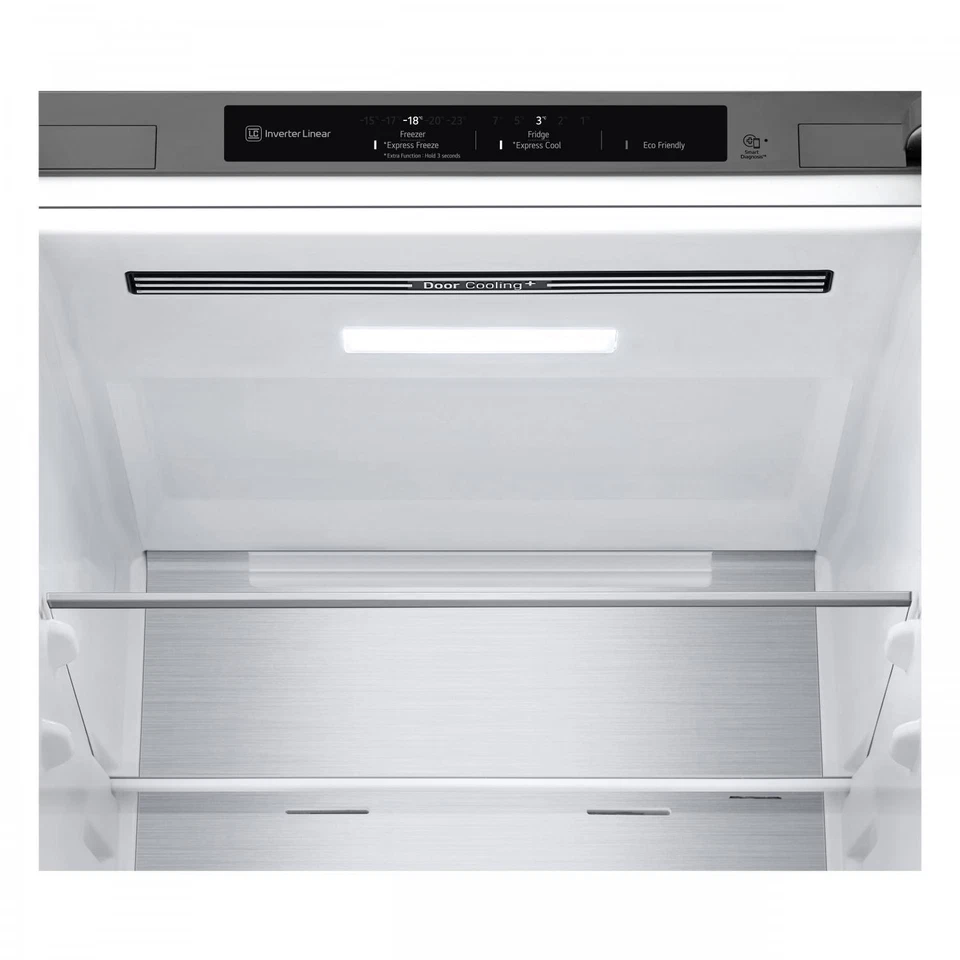 Lg Frigorifero Combinato 374 Litri Classe D No Frost Argento GBV5140DPY.APYQEUR - Immagine 4 di 4