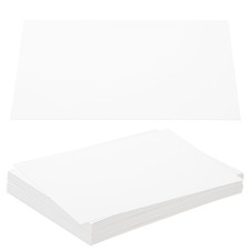 7x5x0.02" Chipboard Sheets 40Pcs 15PT Thick Book Board Binders Board, White