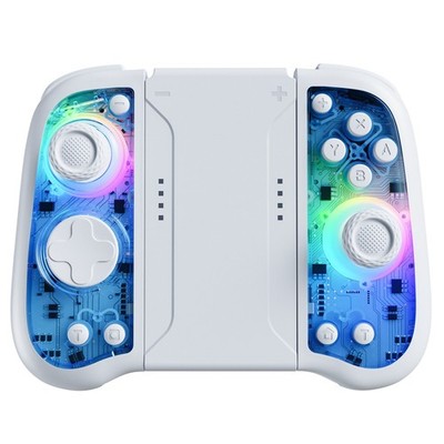 Wireless Game Controller for Switch with Hall Effect Joystick RGB Lighting