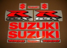 Pegatinas para Suzuki GSX-R 1000 personalizadas reflectante rojo calcomanías gráficos gixxer 2005