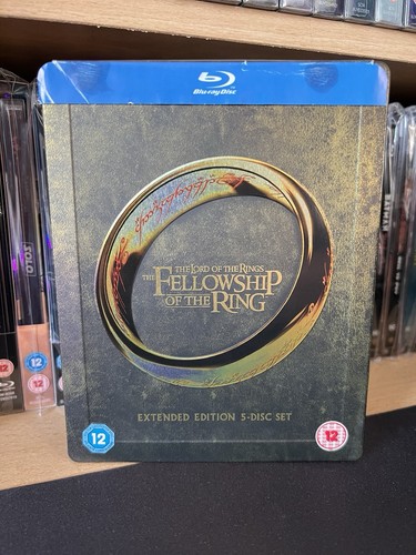LOTR The Fellowship Of The Ring Blu Ray Steelbook Extended Edition