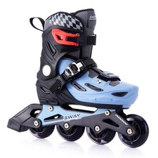 SWAY Inline Skates 4 Size Adjustable for Girls and Boys, All Wheels Light Up,...