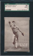 1934-36 BATTER-UP #64 DIZZY DEAN - SGC 30 GD 2 (SVSC)