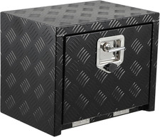 Heavy Duty 18 Aluminum Underbody Tool Box - Waterproof Truck Storage Chest