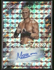 2026 Topps Chrome WWE Future Stars Myles Borne Orange Geometric Auto 03/25