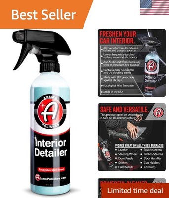 Interior Detailer 16oz - Total Car Interior Cleaner, Protectant & Dressing, A...