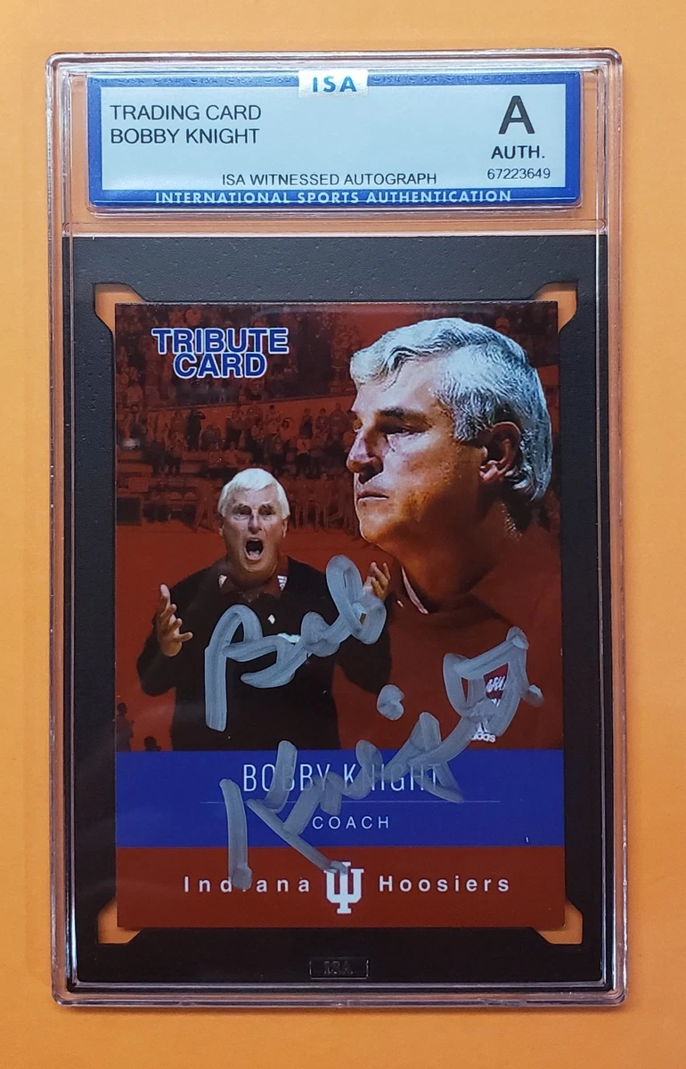 Bob Knight NCAA Autographed Items products for sale | eBay