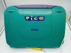 Vintage 1994 Sega Pico Kids Console System Paperwork Crayola Mickey Games LOT