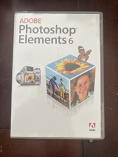 Adobe Photoshop Elements 6 DVD Excellent Photo Software MAC with Serial Number