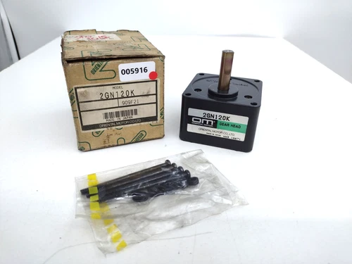 *** Oriental Motor 2GN120K Gear Head Parallel Shaft 120:1