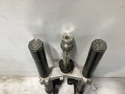 09-12 KAWASAKI NINJA ZX6R ZX 6R FRONT TUBES FORKS LEGS TRIPLE TREE
