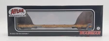 Atlas 20006444 HO TTX TM 68' Bulkhead Flat Car #804019 NIB