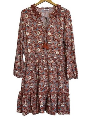 Cabana Life Savannah Ruffle Dress Size Medium NWOT