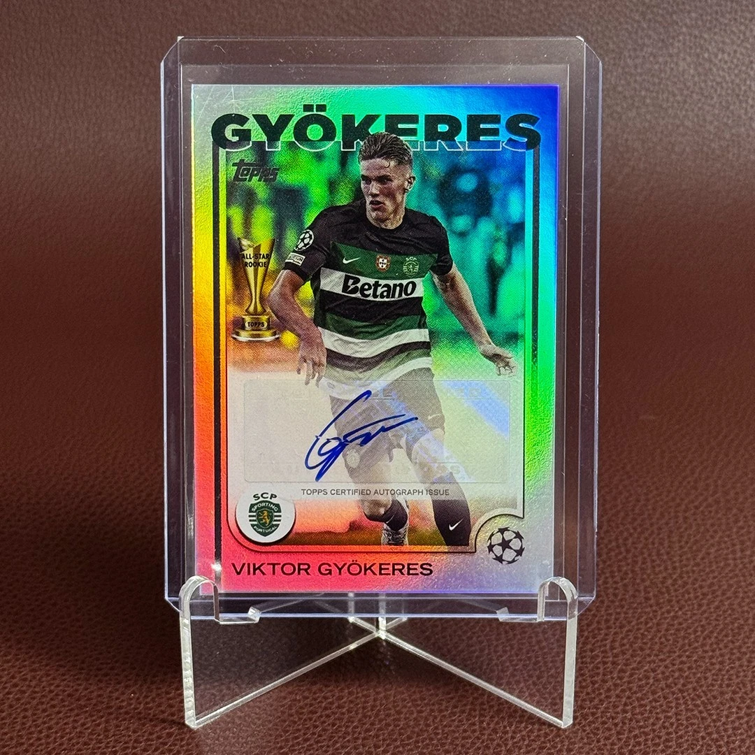 2024-25 Topps Uefa Club Competitions - Viktor Gyokeres #A-VG for