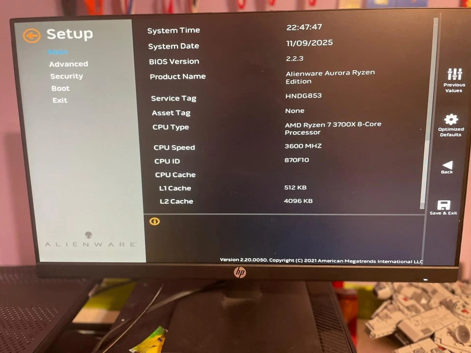 Alienware Aurora R10 Ryzen Edition | RYZEN 7 3700X | 4TB HDD | SEE DESC. - Image 4 of 4