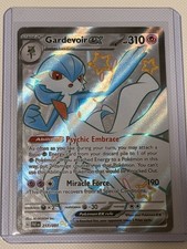 Shiny Gardevoir EX Pokémon Paldean Fates 217/091 Shiny Ultra Rare Mint