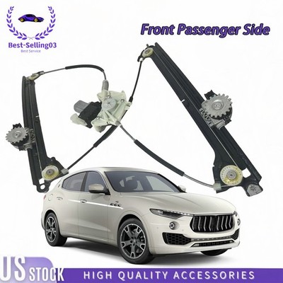 Front Right For 2017 2018-2024 Maserati Levante M161 Window Regulator W/Motor