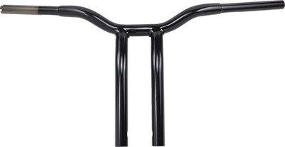 LA Choppers LA-7338-14B 1-1/4in. Pullback Risers for Welded Kage Fighter