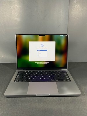 Apple MacBook Pro 14'' (2021) M1 Pro 16GB RAM 512GB SSD - READ DESC / SCREEN BURN