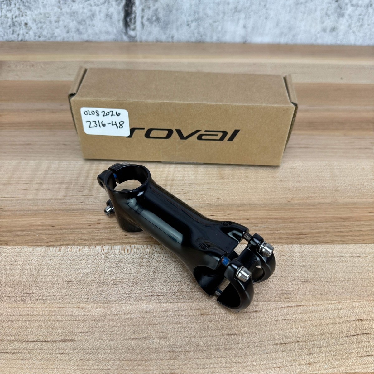 New! Roval Alpinist Alloy 90mm ±12 Degree 31.8mm Bike Stem 1 1/8