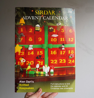 Sirdar Knitting Pattern Alan Dart s ADVENT CALENDAR Keepsakes #298 SHIPS USA