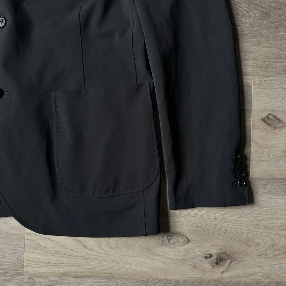 Allegri Milano Polytravel Stretch Waterproof Men’s Black Blazer IT 54 US 42 EUC - Image 3 of 4