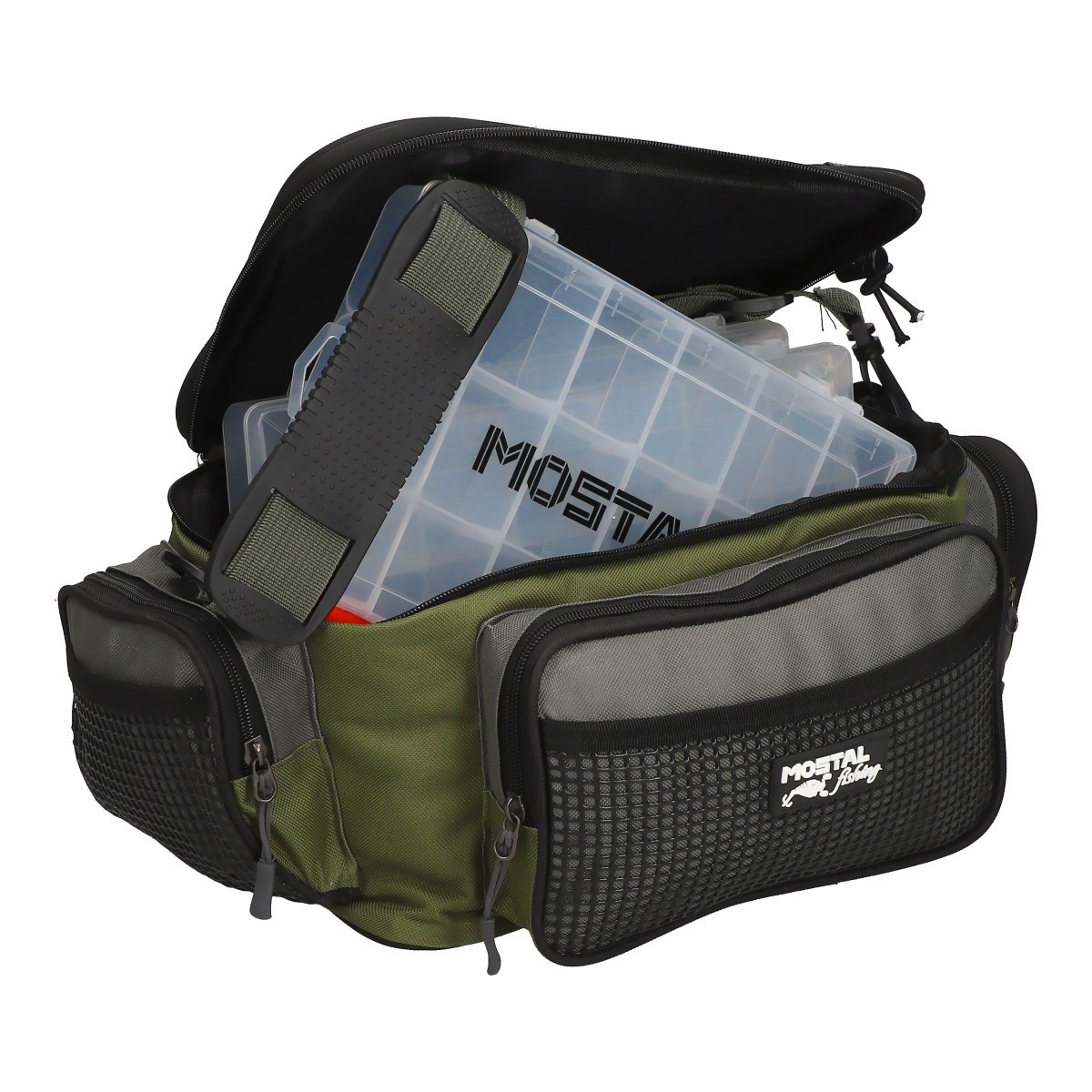 Mostal Zubehrstasche M 30 x 19 x 17cm mit 3 Boxen Kunstkdertasche Tasche 12690₽