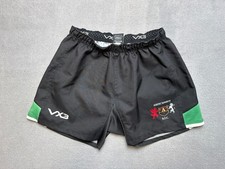 Abercwmboi Rugby FC home shorts VX3 Mens size 32in Black rugby shorts