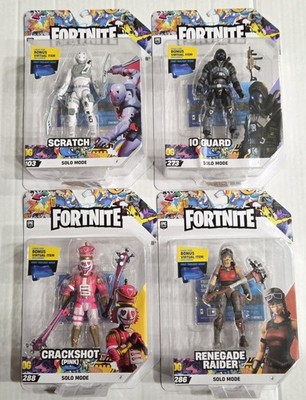 Jazwares 2026 FORTNITE OG Solo Mode 4'' Action Figures Set of 4 NEW