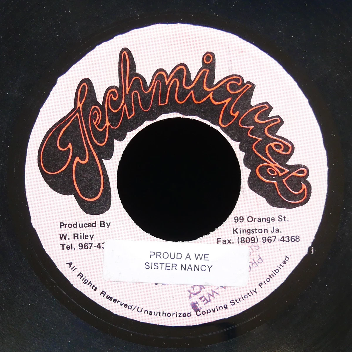 Sister Nancy Proud A We 12インチレコード