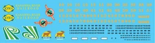 N Scale - WAMX Locomotive Decal Set 3 (EIRR,KHWA,GDLK,Potash)