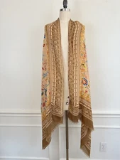 Raffe Pashmina Floral Boho Wrap Large Scarf 31x74