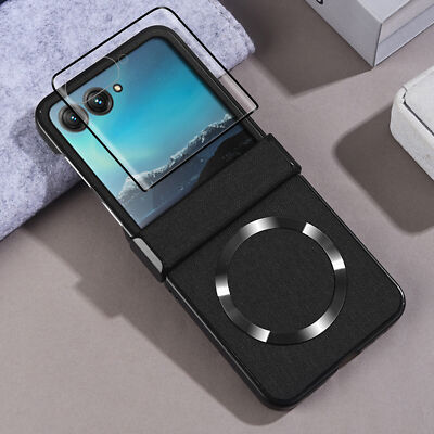 For Motorola Razr 2024/Ultra 2025 Mag Safe Case Hinge Protection Screen Cover