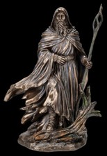 Merlin Figurine - Powerful Wizard by Monte Moore - Veronese Statue