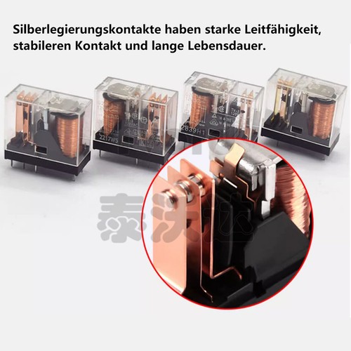 G2R PCB Power Relais Relay G2R-1 G2R-2 12VDC 24VDC 5A 10A 16A 5Pin 6Pin 8Pin - Bild 5 von 11