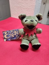 1998 Liquid Blue Grateful Dead Bean Bear Esau 4/20/1984 RARE Collectable Bear