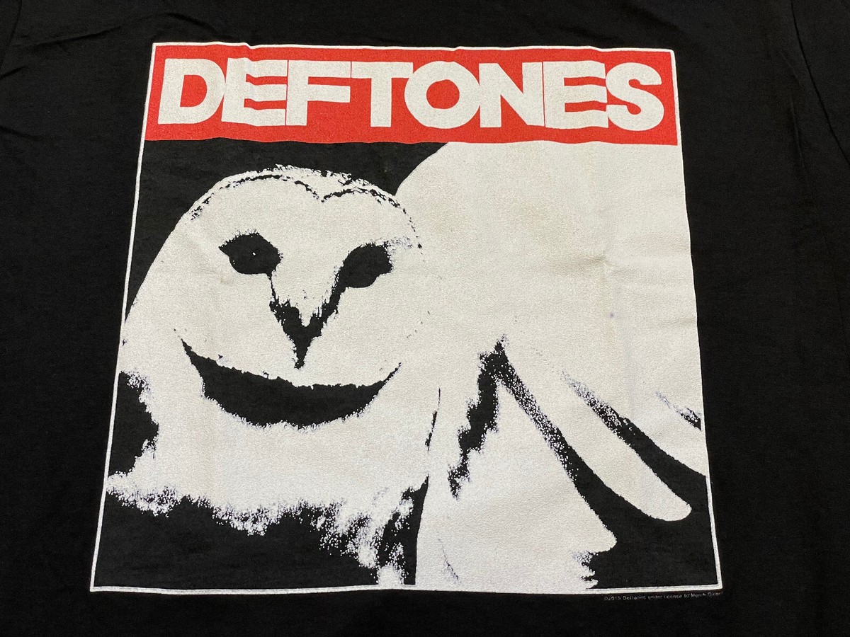 T-shirt Vintage Deftones Teamsleep Homme Taille L - Années 2000, Coton, Condition Délavée