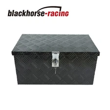 20"X12"X10" Aluminum Trailer Tool Box Heavy Duty Tool Storage Box with Lock