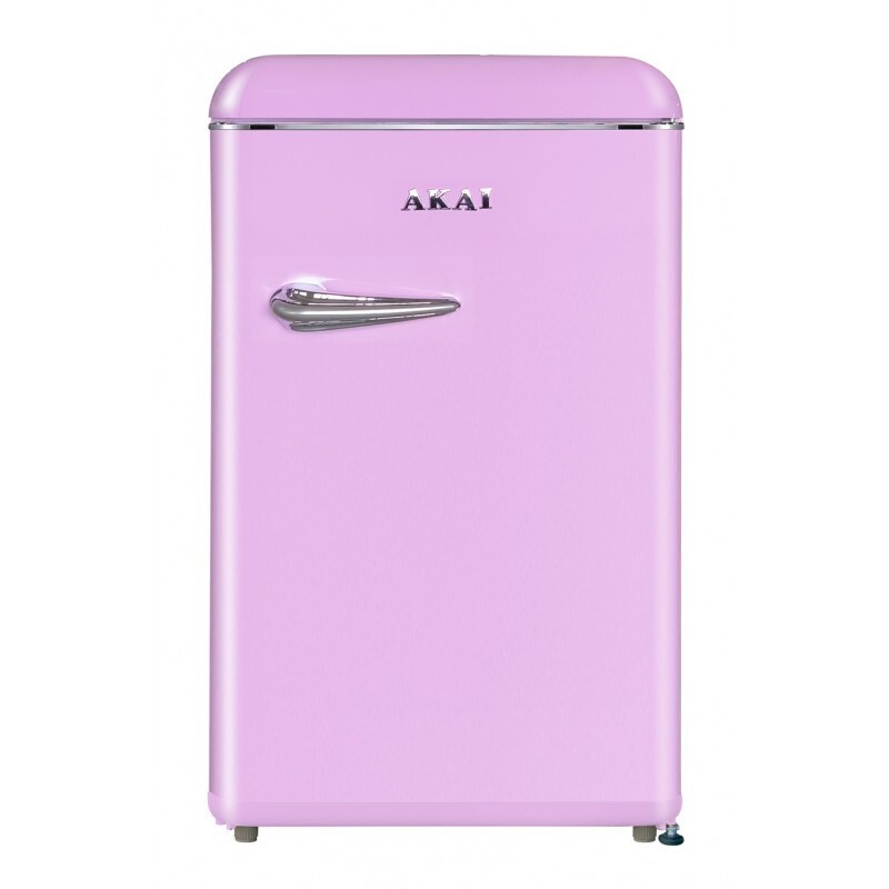 Frigo Bar Sotto Tavolo Rosa Vintage AKAI Mini Frigorifero Freezer