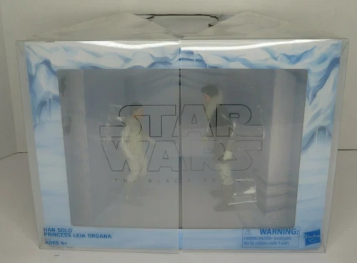 Han Solo Princess Leia 6" The Black Series STAR WARS Hoth Echo Base Exclusive
