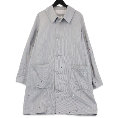 visvim 120105013009 20SS GREASE MONKEY COAT Painted Gray Size2 