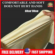Large Leather Car Cleaning Cloth Washing Absorbent Drying Towel Natural Chamois