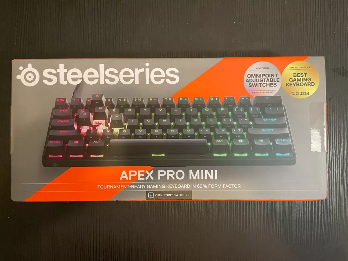 SteelSeries Apex Pro Mini wireless Gaming Keyboard | eBay