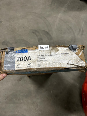 Eaton BR4040N200 Order Main Device Separately Convertible Loadcenter