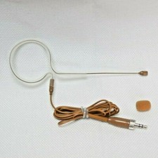 Brown Single Ear Headset Microphone For Sennheiser ew sk G2 G3 G4 High-Tech Mic
