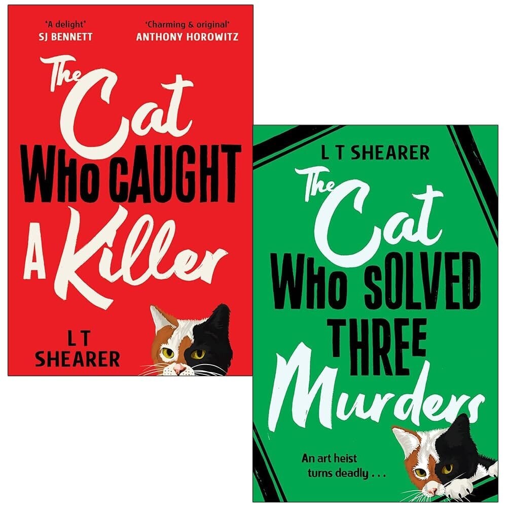 Conrad the Cat Detective Series By LT Shearer 2 Books Set - Fiction - Paperback