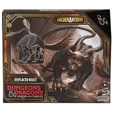 HASBRO DUNGEONS & DRAGONS GOLDEN ARCHIVE DISPLACER BEAST 6  ACTION FIGURE