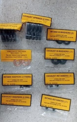 KIBBLEWHITE PRECISION MACHINING 30-30190 LIGHTWEIGHT RACING VALVE SPRING KIT